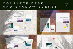 Complete Desk And Shadow Scenes