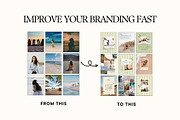 Green Coastal Scrapbook Instagram, a Social Media Template by Anna Design Studio (Thumbnail 9 of 11)
