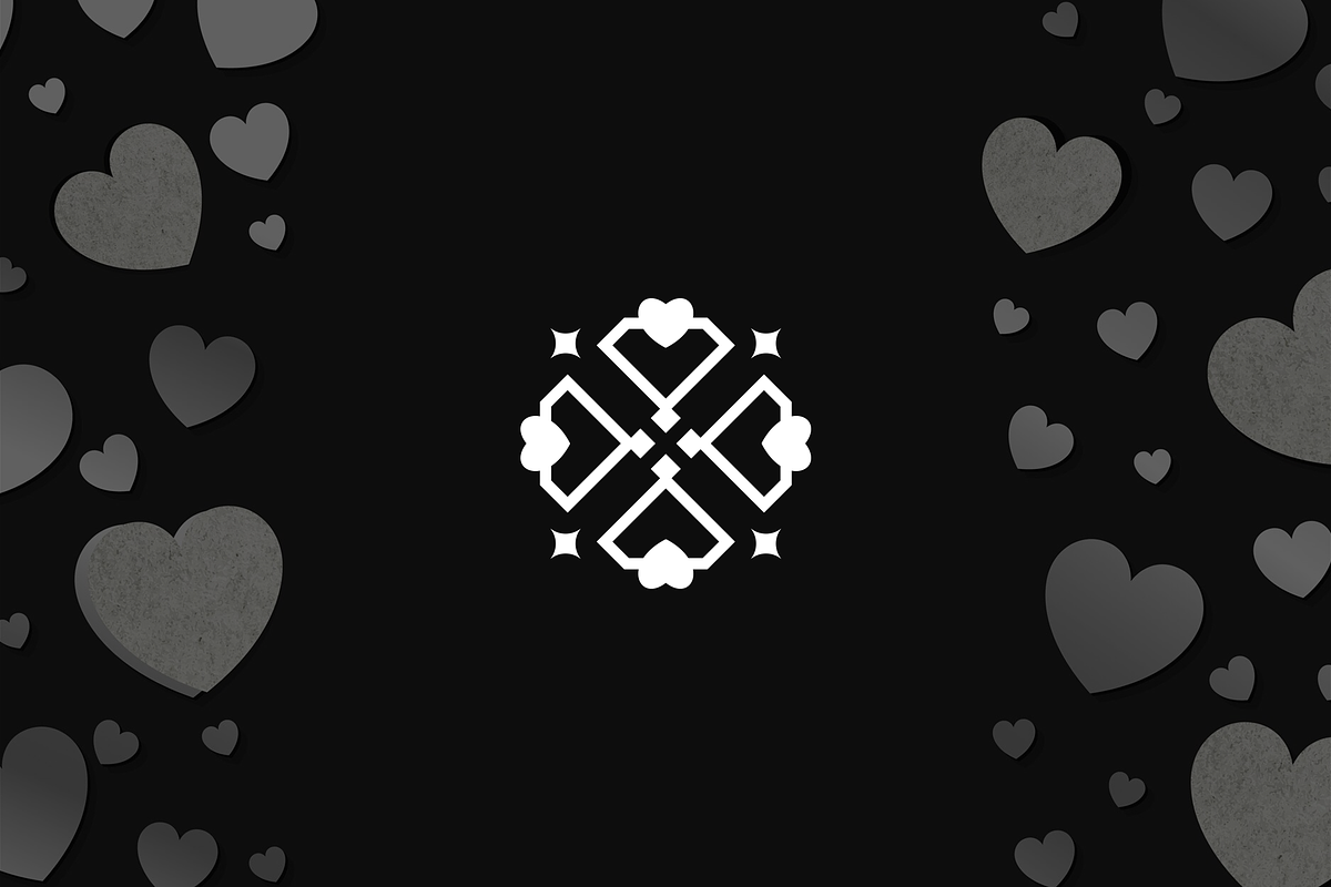 Minimalist Modern Love Logo, a Branding & Logo Template by Luxury Logos (Photo 2 of 4)