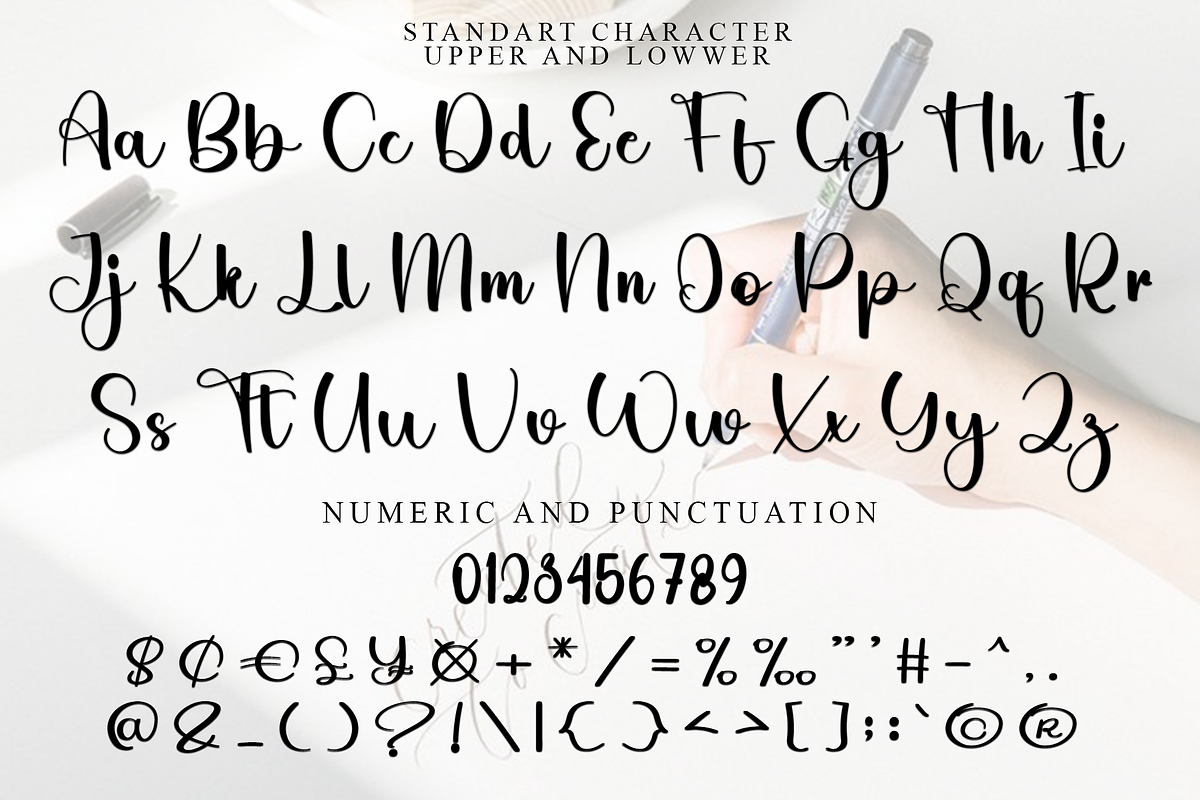 Christmas Magnolia, a Handwritten Font by InermediaSTUDIO (Photo 7 of 8)
