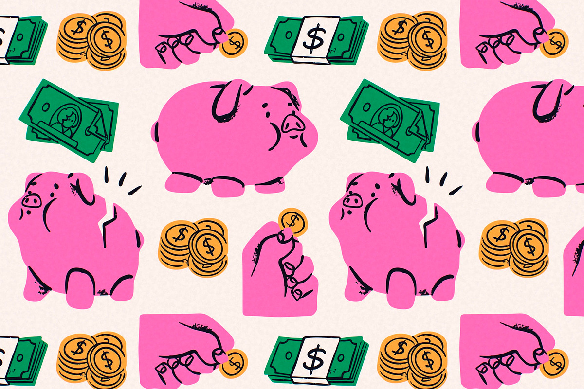 Piggy Bank, an Object Illustration by Twisted Tail (Photo 2 of 4)