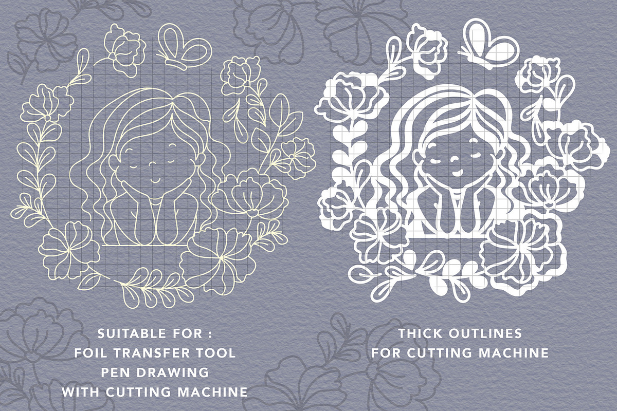laurel wreath SVG, flower border, a Graphic by hanacrochetdesign (Photo 3 of 11)