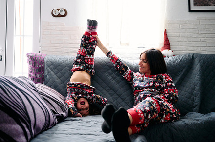 Loving Moments with Mom in house, a Holiday Photo by YossSabalet