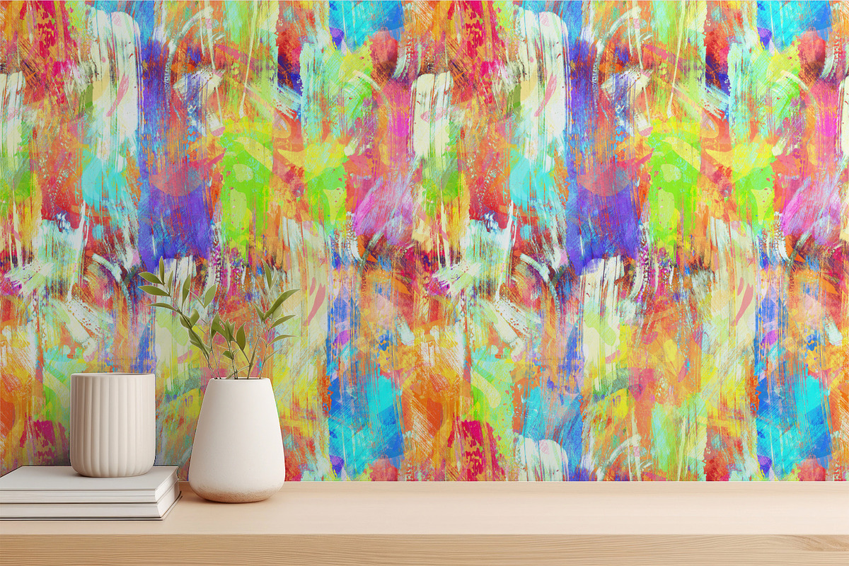 Shiny Colorful Texture, a Background Graphic by MalyskaStudio