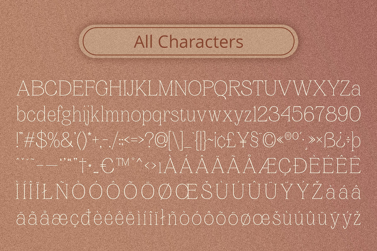 Leirent Vintage, a Serif Font by Craft Supply Co. (Photo 8 of 8)