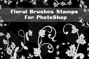 Photoshop Floral Brushes Pack Of 7