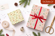 Christmas Cat Line Art Collection, an Object Graphic by Sawango Designs (Thumbnail 10 of 11)