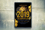 New Year Party Flyer, a Flyer Template by Flyer Arts (Thumbnail 4 of 4)