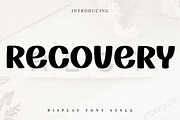 Recovery, a Script Font by FreshTypeINK (Thumbnail 1 of 8)