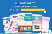 Colorful Wix Website Template, a Wix Template by Design Pixie (Thumbnail 5 of 9)