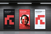 Poster Mockup Bundle, an Advertising Mockup by graphypix (Thumbnail 4 of 12)