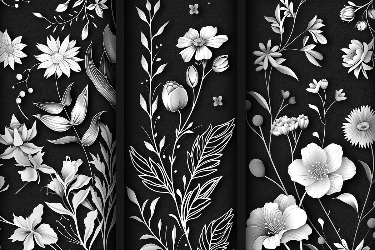 Floral Vine Laser Cut Bundle, a Graphic by jahid234 (Photo 11 of 11)