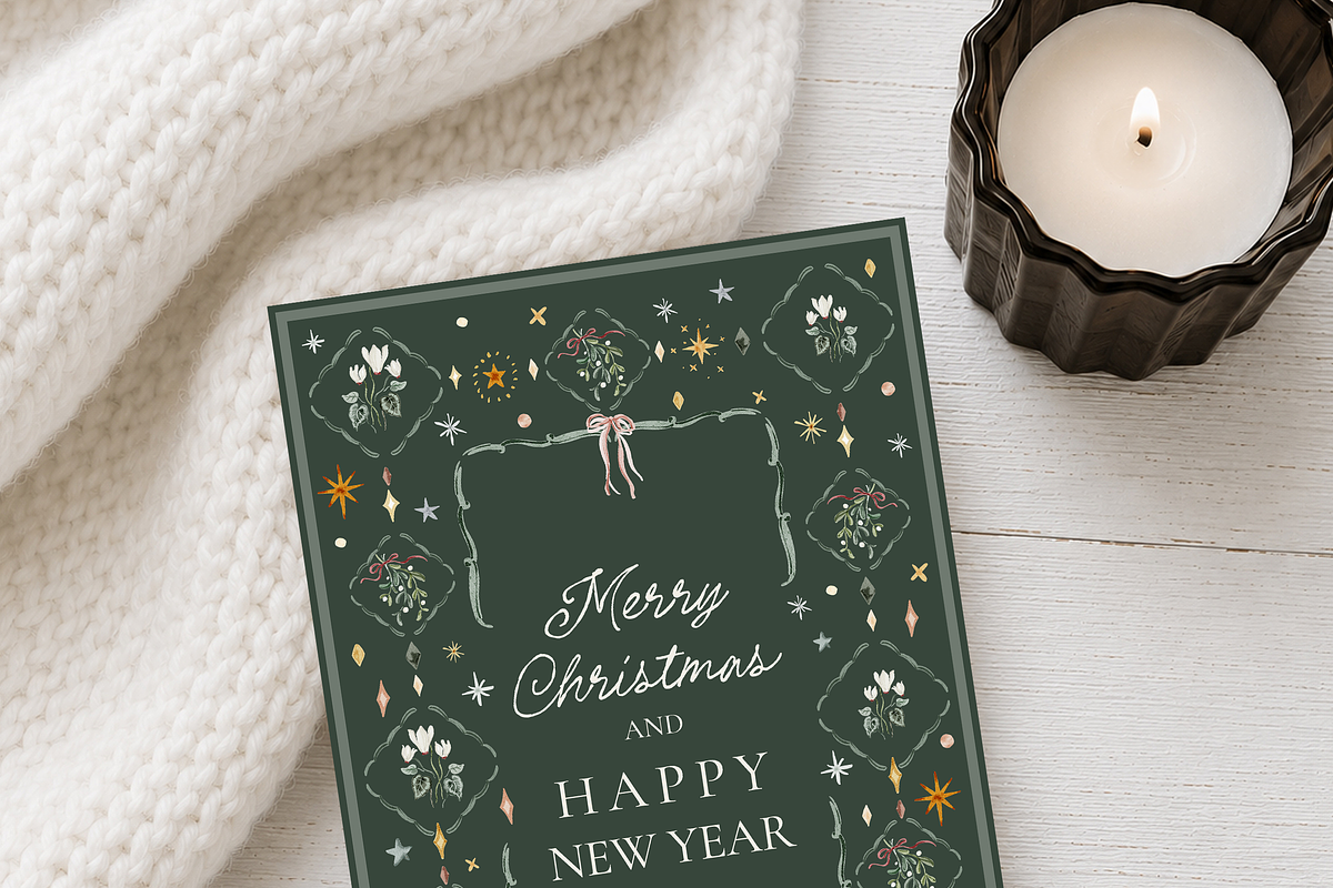 Secret Winter Garden Collection, a Decorative Illustration by Karma (Photo 2 of 21)