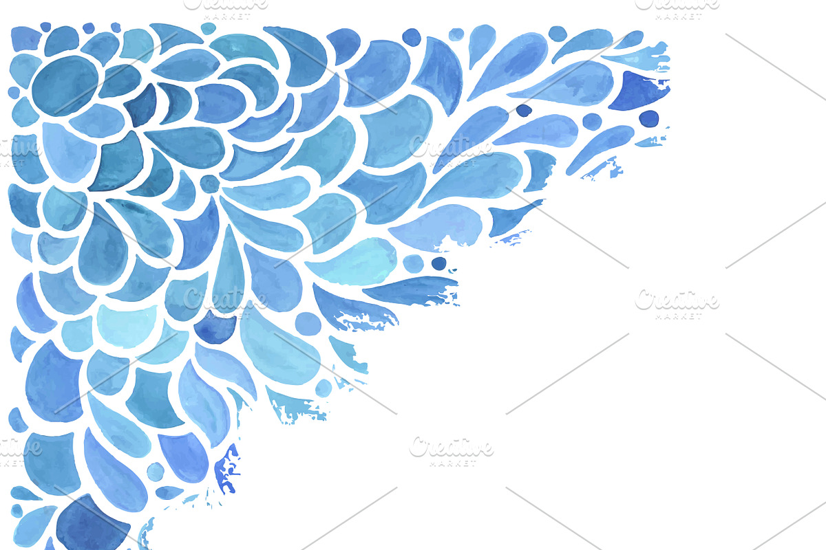 Watercolor Hand Drawn Pattern, a Pattern Graphic by alexmakarova (Photo 2 of 3)