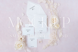 Invite card mockup - Purity 7
