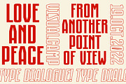 Kaerobi Condensed Display Font, a Sans Serif Font by Kulokale (Thumbnail 6 of 10)