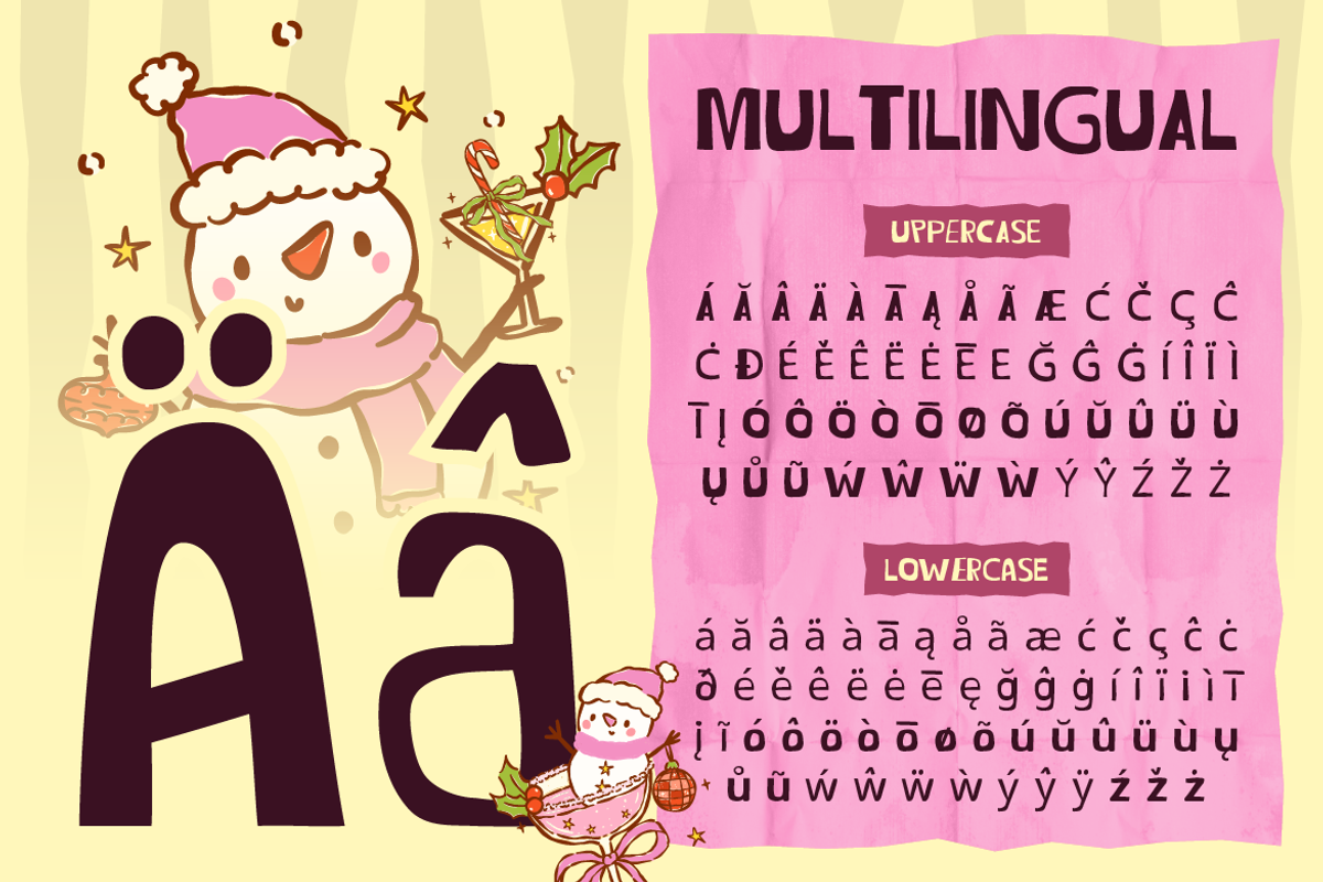 Jollybe - Christmas Quirky Bold, a Handwritten Font by Artisan Themes (Photo 9 of 11)