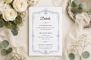 Baroque Flourish Borders, a Decorative Illustration by AW Studios (Thumbnail 10 of 12)