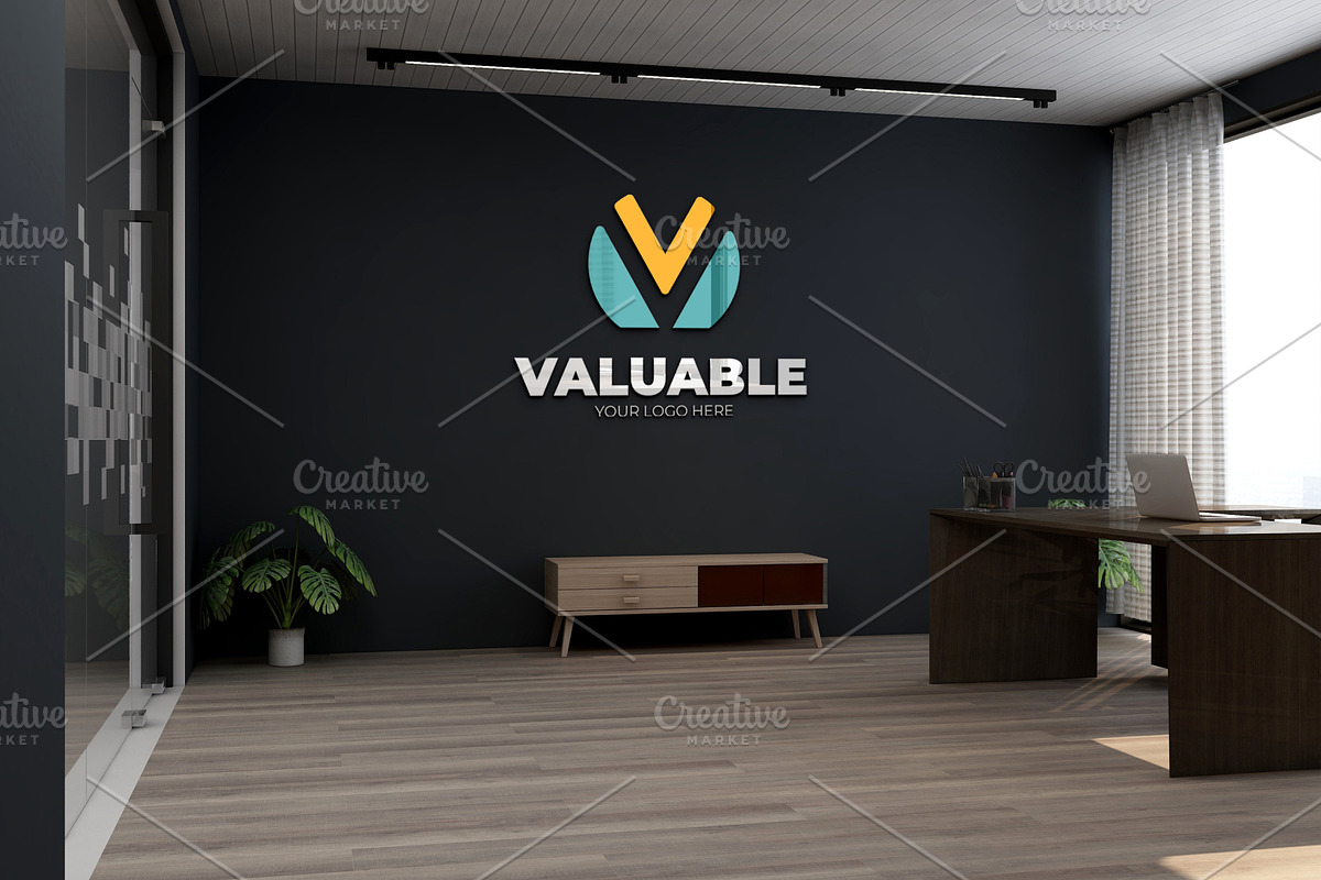 PSD Office Lobby Waiting Room Mockup, a Product Mockup by Ayy (Photo 9 of 21)