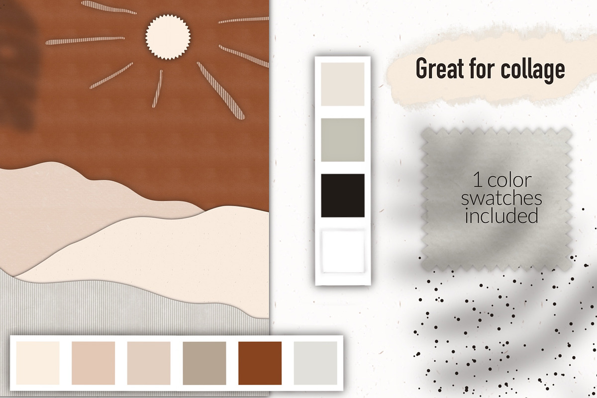 Procreate moodboard iPad collage, a Brush Add-On by Let's Art (Photo 10 of 15)