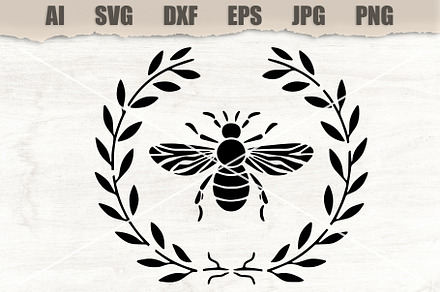 Stencil Honeybee