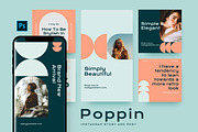 Poppin - Instagram Stories and Post, a Social Media Template by MYDesign (Thumbnail 1 of 5)