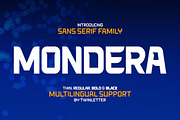 Mondera, a Sans Serif Font by twinstd (Thumbnail 1 of 11)