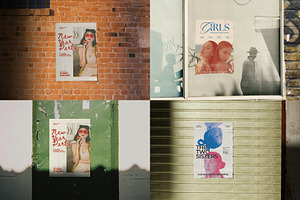 Street Poster Mockup
