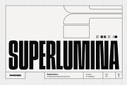 Superlumina, a Sans Serif Font by Wondermake (Thumbnail 1 of 9)