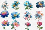 spring wildflower clipart, an Illustration by Designworld (Thumbnail 3 of 5)
