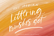 Procreate Brushes for Lettering, a Brush Add-On by Creator Goodies (Thumbnail 1 of 13)
