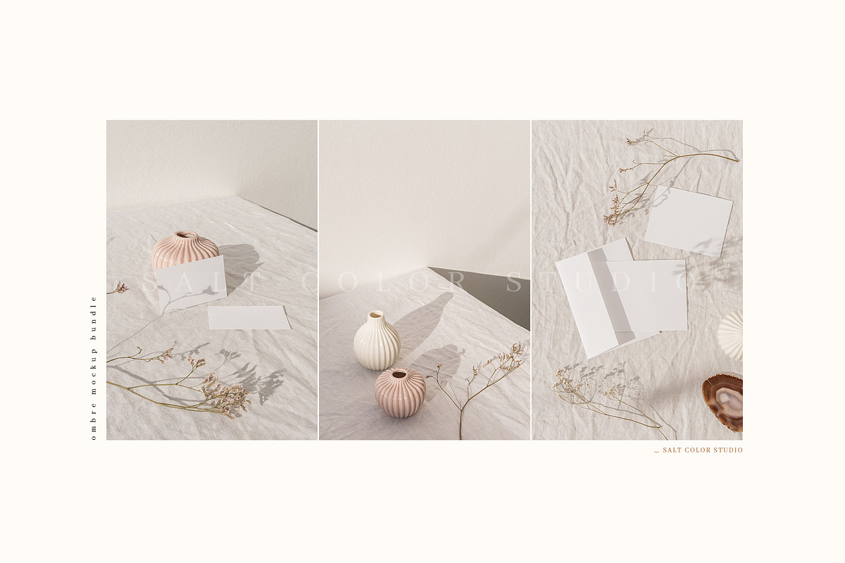 Ombre - Frame and Stationery Mockups, a Household Mockup by Salt Color Studio (Photo 9 of 12)