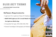 Blue Sky Mobile Lightroom Presets, an Action Add-On by Filtercrave (Thumbnail 5 of 7)