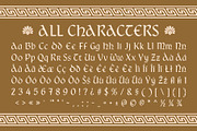 CS Monela – Uncial Font, a Serif Font by Craft Supply Co. (Thumbnail 8 of 8)