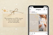 CHRISTMAS MOOD Instagram Templates, a Social Media Template by Olg Store (Thumbnail 5 of 6)