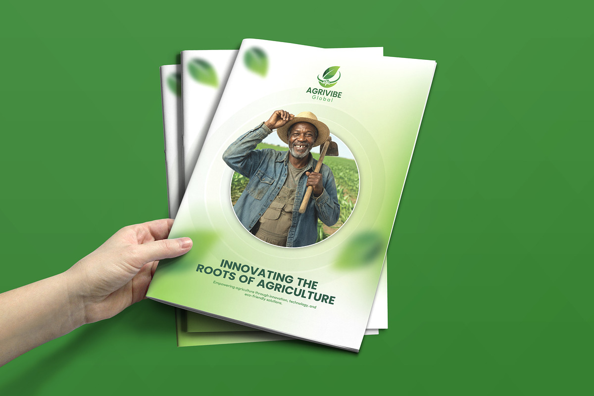 Agro Farm Company Profile, a Brochure Template by VectStock (Photo 6 of 6)