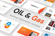 Oil and Gas Industry PowerPoint, a Presentation Template by Premast (Thumbnail 1 of 3)