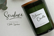 Seralace - Elegant Handwritten, a Handwritten Font by Indotype Foundry (Thumbnail 6 of 10)