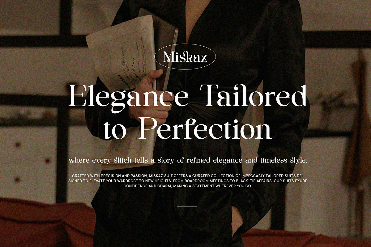 Rilashi - Elegant Serif Font, a Serif Font by TypeLogue (Photo 3 of 5)