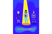 Vector Job Agency Set, a Person Illustration by Zonda (Thumbnail 6 of 13)