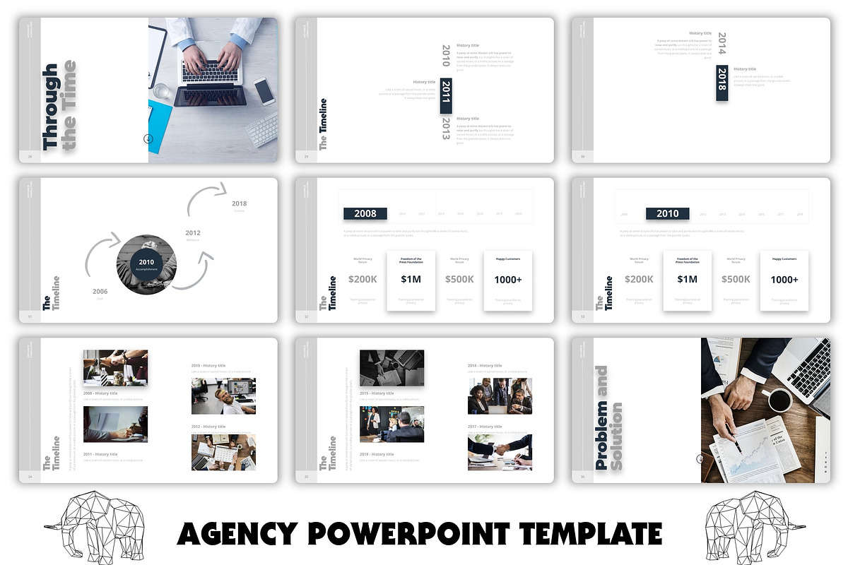 [PPTX] Agency - PowerPoint Template, a Presentation Template by litoondev (Photo 4 of 11)