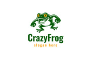 Crazy Frog Logo, a Branding & Logo Template by Pixes (Thumbnail 1 of 2)