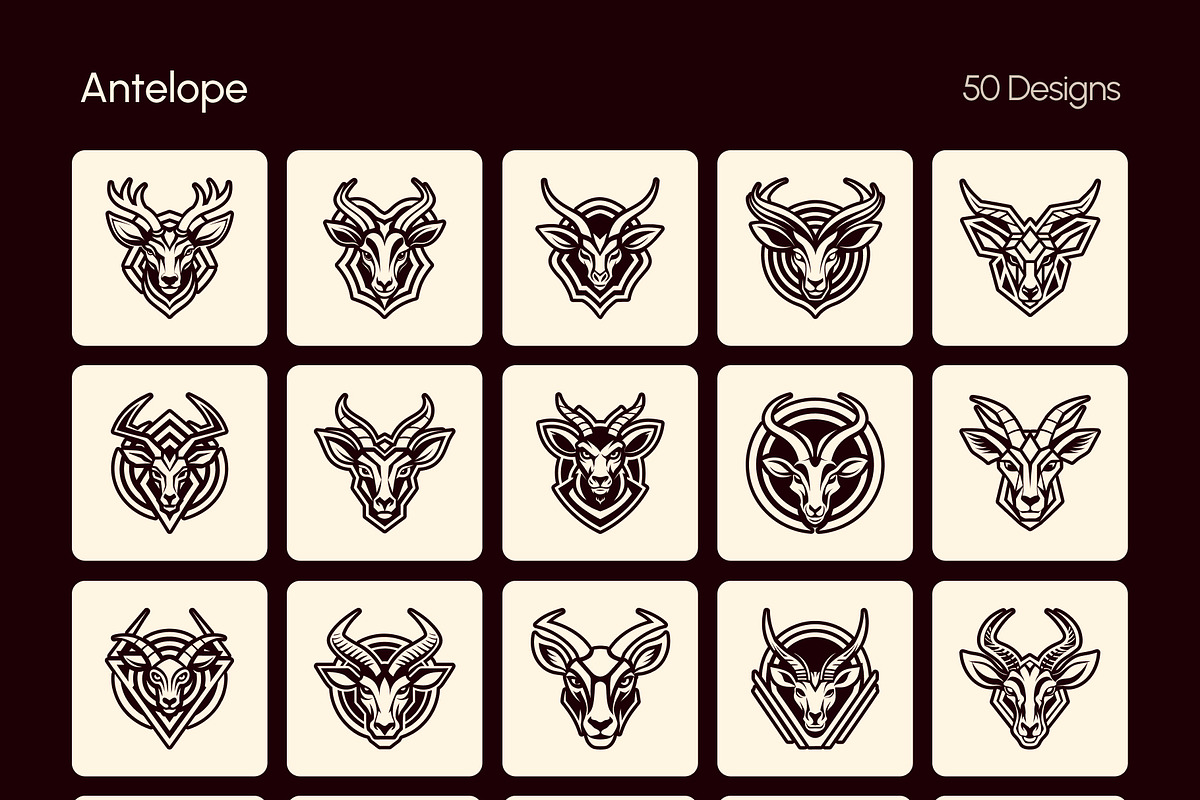1500 Animal Logos, a Solid Icon by Creative Stall (Photo 9 of 37)