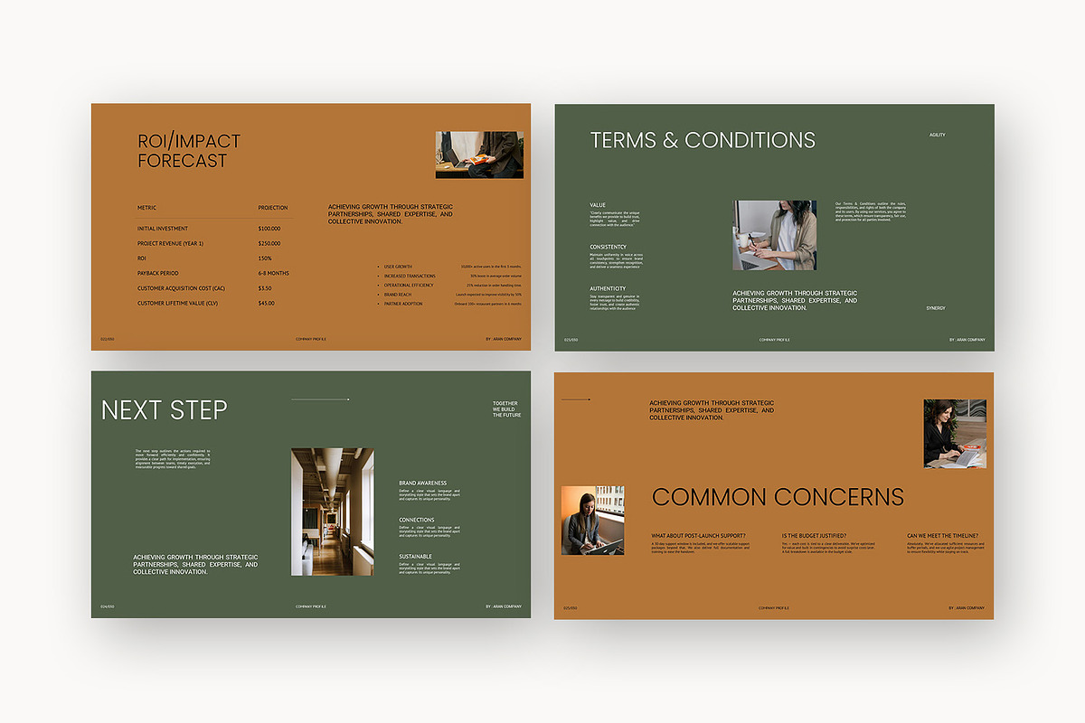 Aran : Company Profile Google Slides, a Presentation Template by Punkl Camp (Photo 13 of 16)