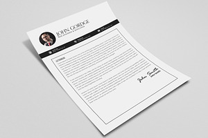 Clean Professional CV Word Templet