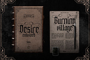 Enathica - Vampire Horror Font, a Blackletter Font by Inviline.co (Thumbnail 9 of 15)