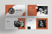 Kaleya Minimal Presentation Template, a Presentation Template by Fit-tee (Thumbnail 5 of 7)