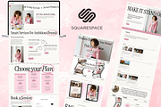Squarespace Website for Coaches, a Squarespace Template by Sofia Designs (Thumbnail 2 of 8)