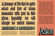 Avelion 3D, a Serif Font by Craft Supply Co. (Thumbnail 4 of 8)