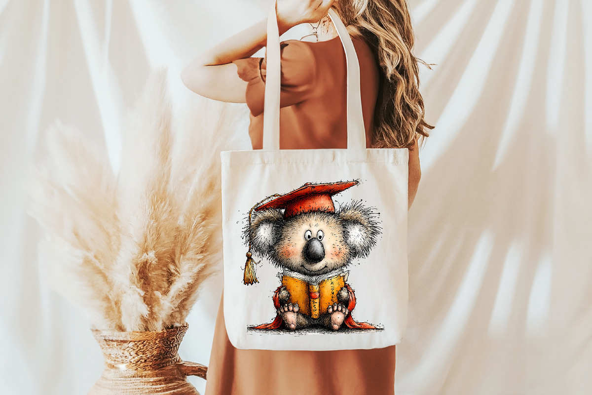 Back to School Koala Clipart Bundle, a Seasonal Illustration by Designworld (Photo 8 of 8)